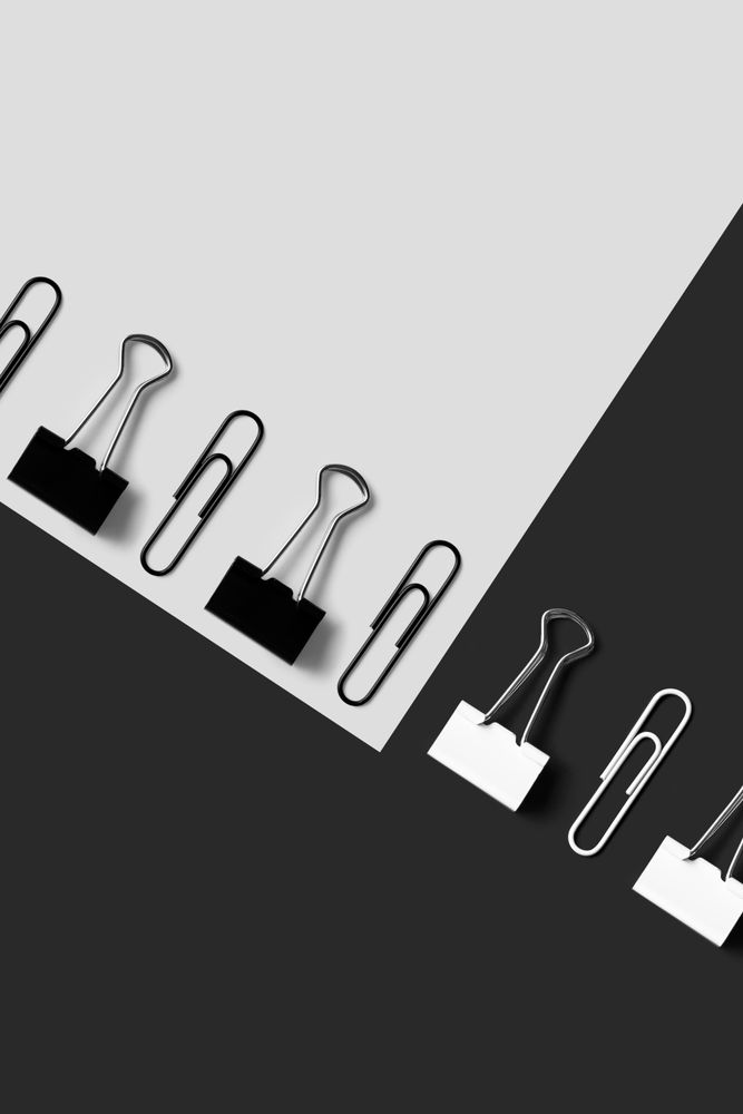 Paper clips and binder clips