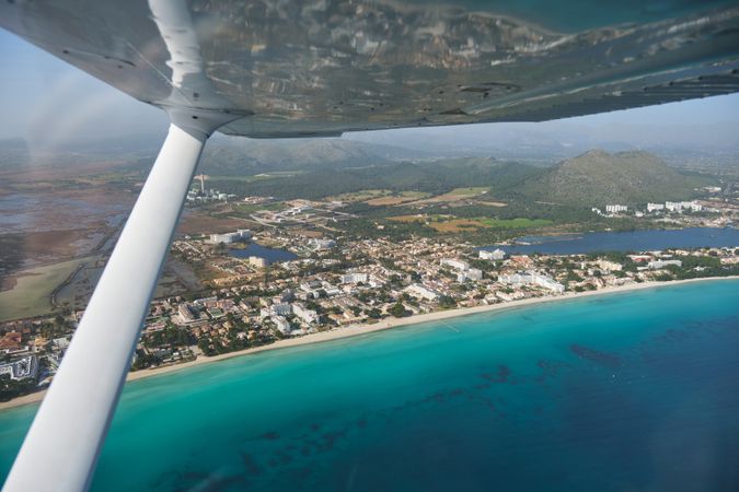 Panoramic Views in Light Aircraft Tour