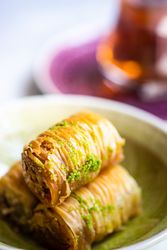 Famous Turkish sweet baklava