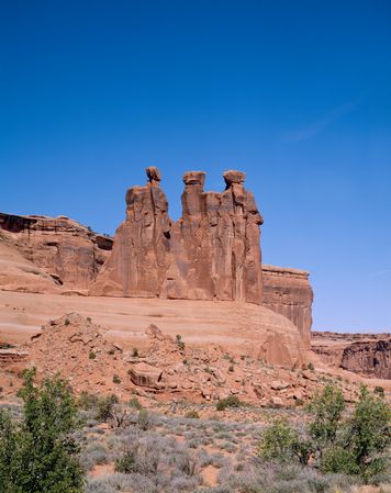 Three Gossips Formation, Arches National Park, Utah