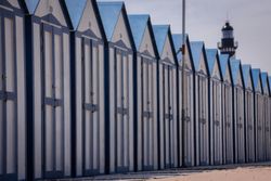 Beach cabins