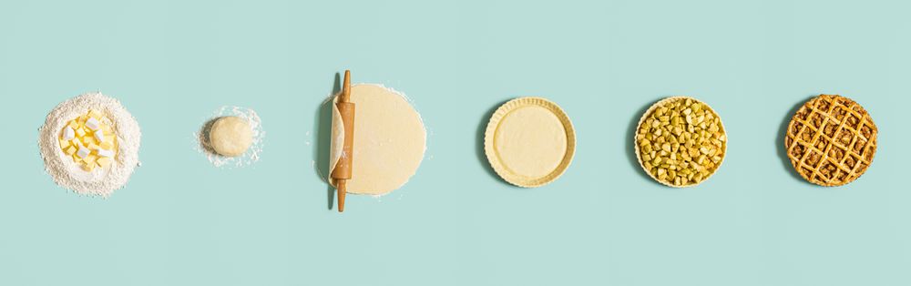 Baking apple pie recipe step by step