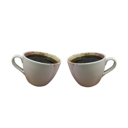 two coffee drinks