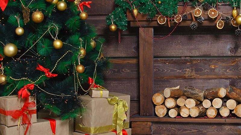 Simple decoration christmas