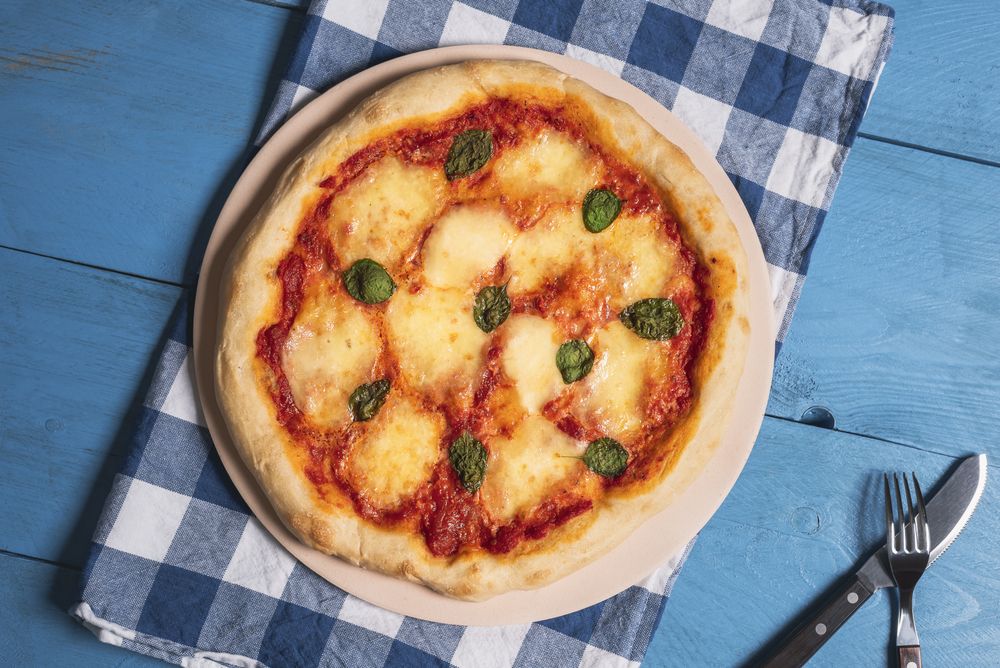 Beautiful margherita pizza