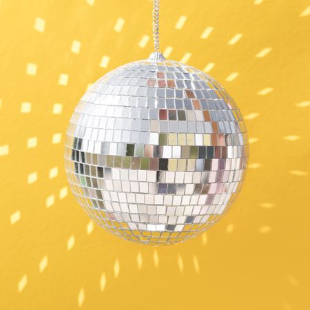 New year concept with disco ball
