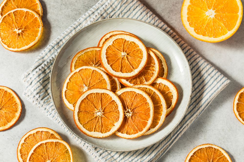 Healthy Organic Dried Dehydrated Orange Slices