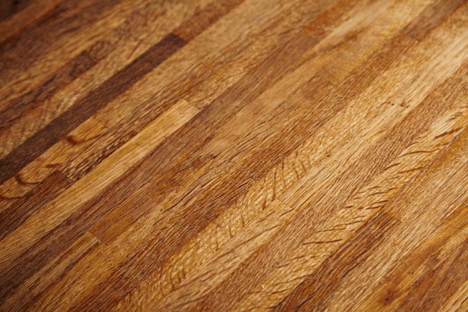 Wooden floor, diagonal