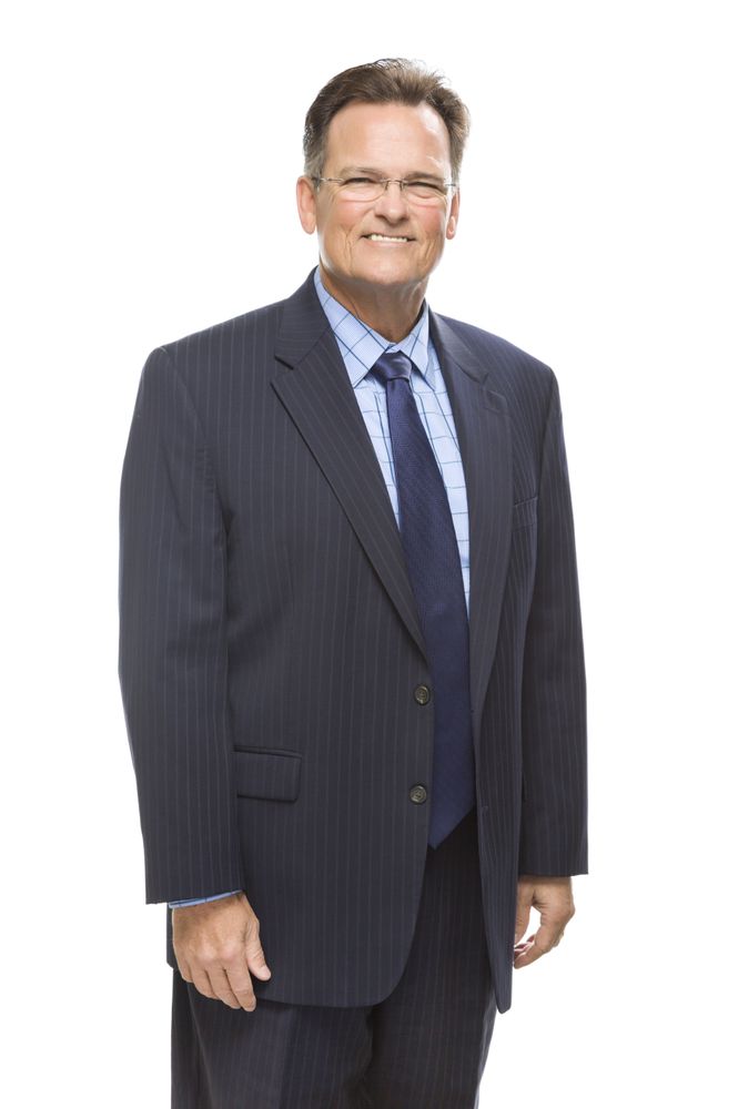 Handsome Businessman Portrait on White