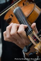 Close-up shot of person playing violin 47jar5