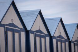 Beach cabins