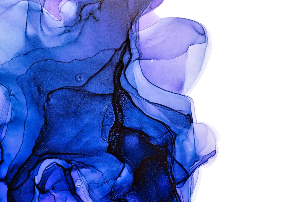 Alcohol ink abstract