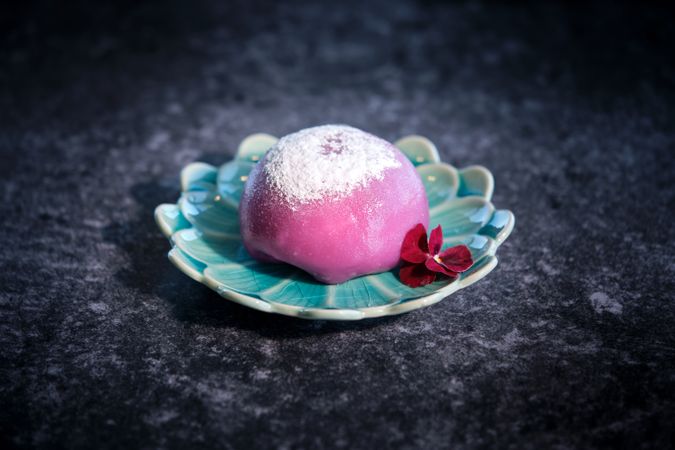 Delicious mochi rice cake