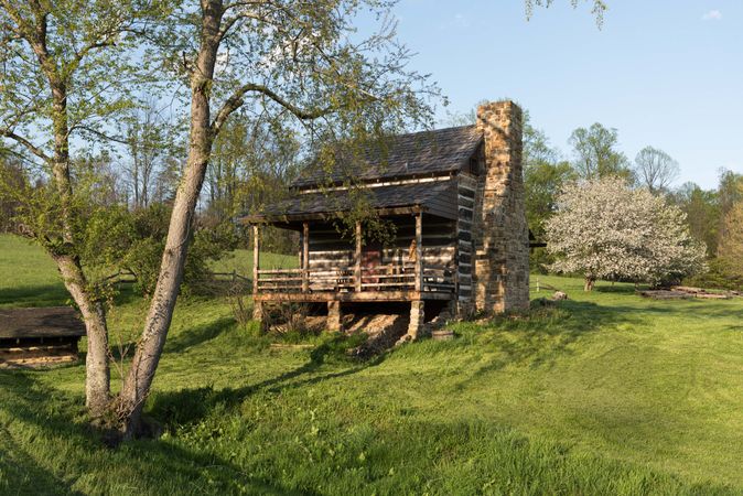 The Jacob Prickett Jr. Log House, Marion County, West Virginia