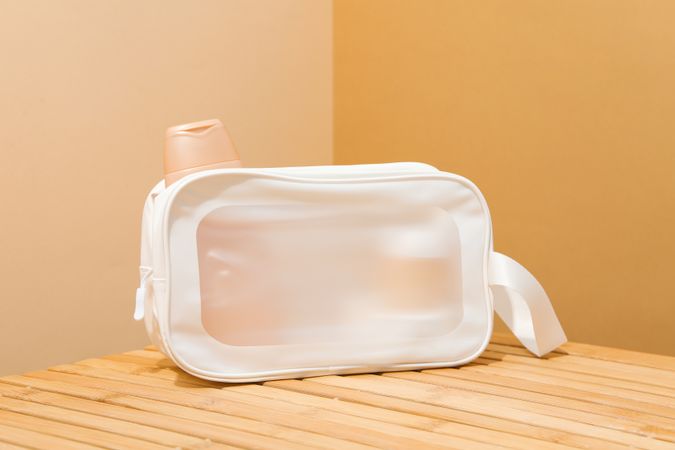 Bath accessories, toilet bag for different self care items