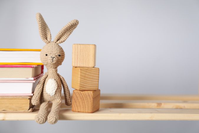 Book for baby, concept of literature for children and baby