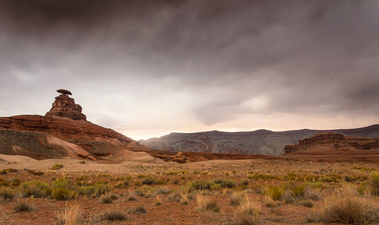 Cloudy sky over field