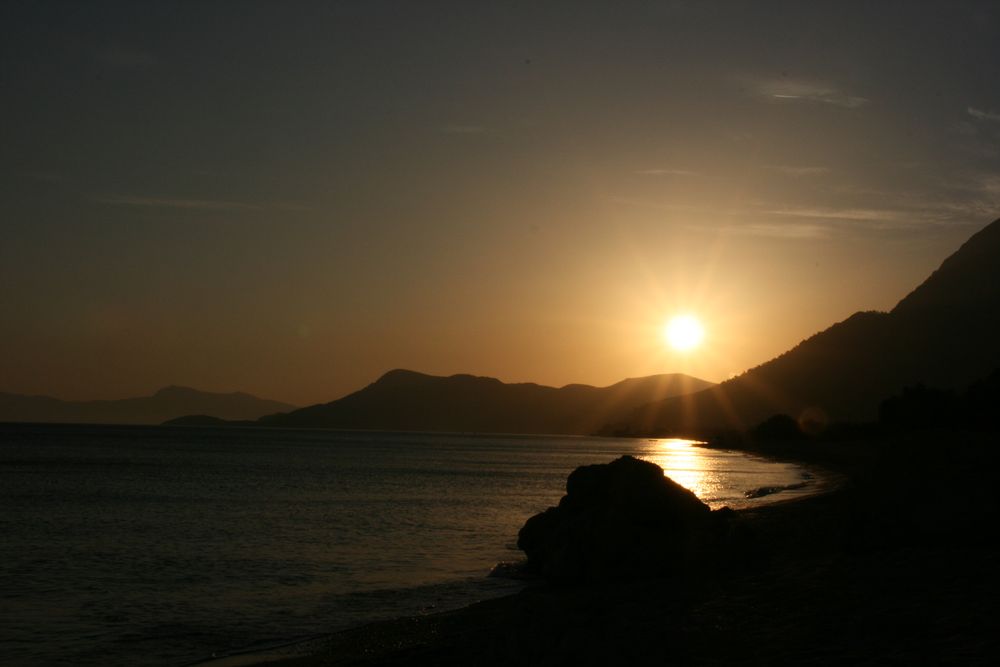 Sunset coast