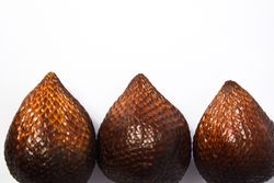 Indonesian salaks, snake skin fruit