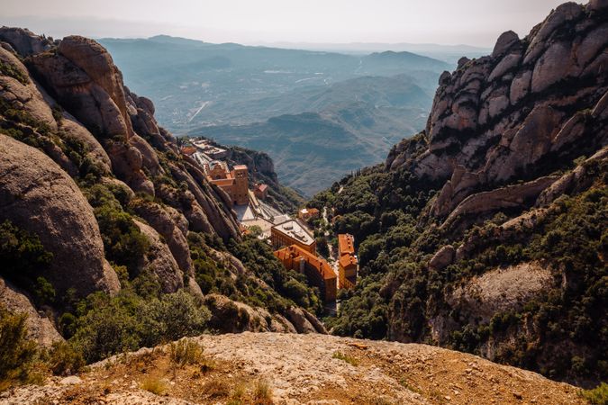 Monastery of the mountain of Montserrat