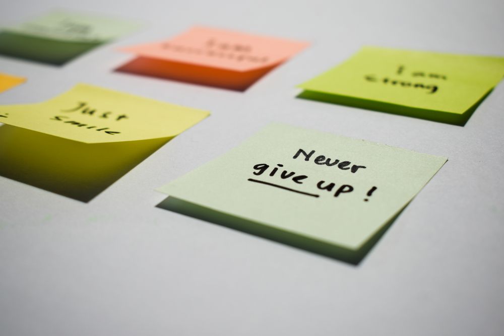 Never give up on sticky notes