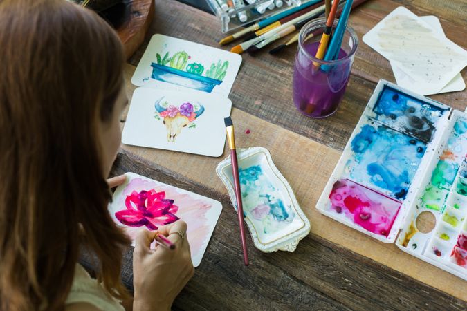 Watercolor painting