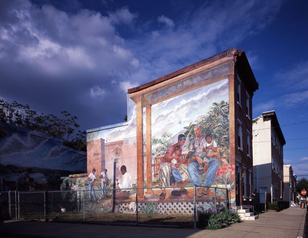 Mural in Philadelphia, Pennsylvannia