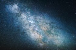 Milky way sky