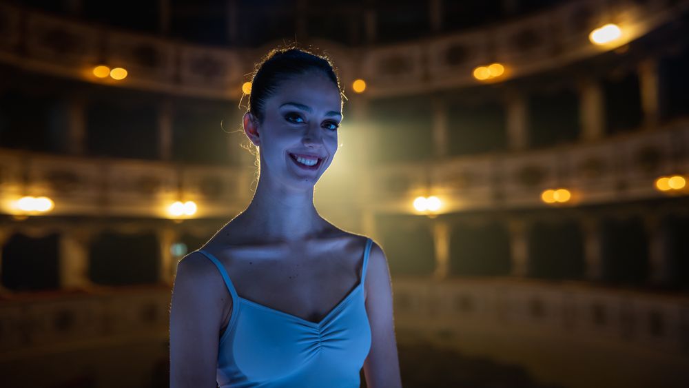 Professional Female Dance Performer Feeling Confident