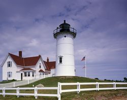 The Cape Neddick Light, York, Maine a0LBX4