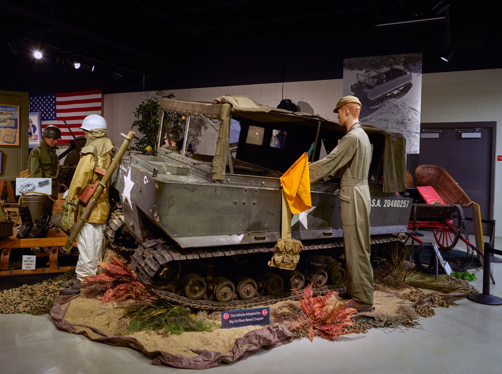 Display at the Studebaker Museum in South Bend, Indiana