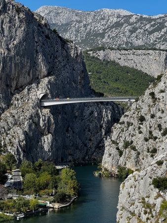 Bridge over scenic Centina River in Croatia