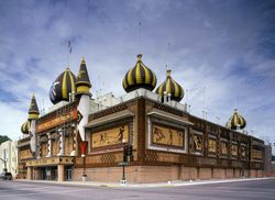 Entrance to the Corn Palace, Mitchell, South Dakota