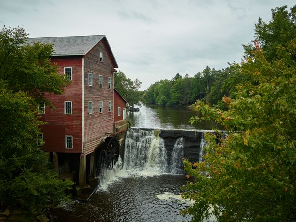 Dells Mill, a gristmill in Augusta, Wisconsin