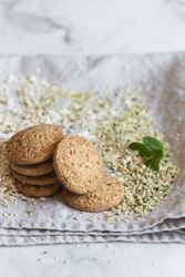 Close-up of some delicious cookies