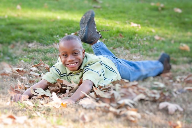 Young Boy in the Park
