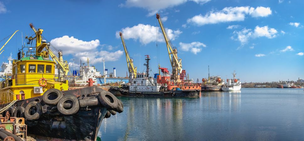 Shipyard of Chernomorsk, Ukraine