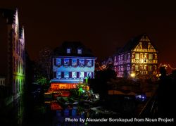 Wonderful Christmas lights in Colmar, Alsace, France 0VBpG0