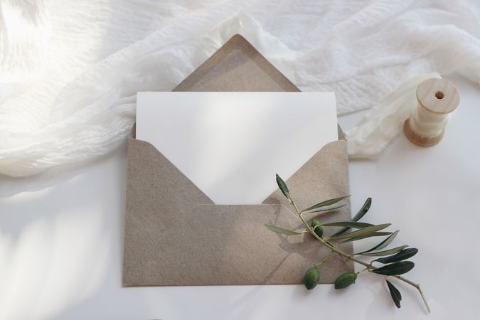 Summer stationery still life concept.