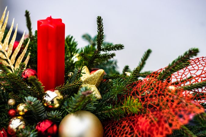 Christmas table center piece