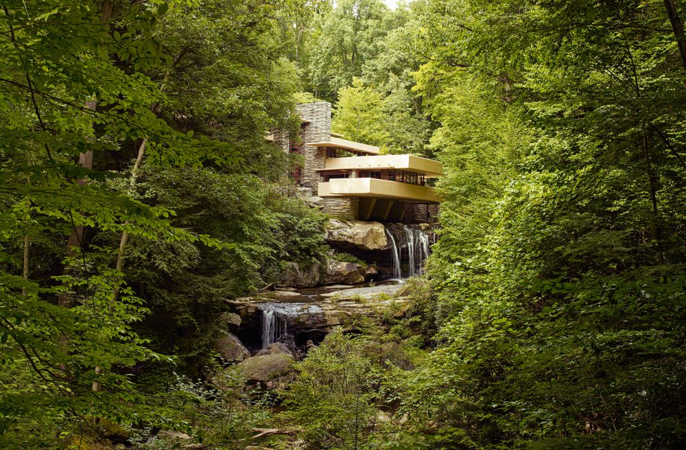 Fallingwater house, Pittsburgh, Pennsylvania