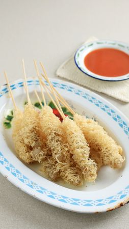 Cilor or Telor Gulung, Street Food from Indonesia