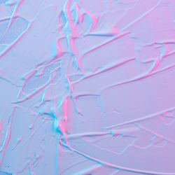 Paint background in vibrant bold gradient holographic colors