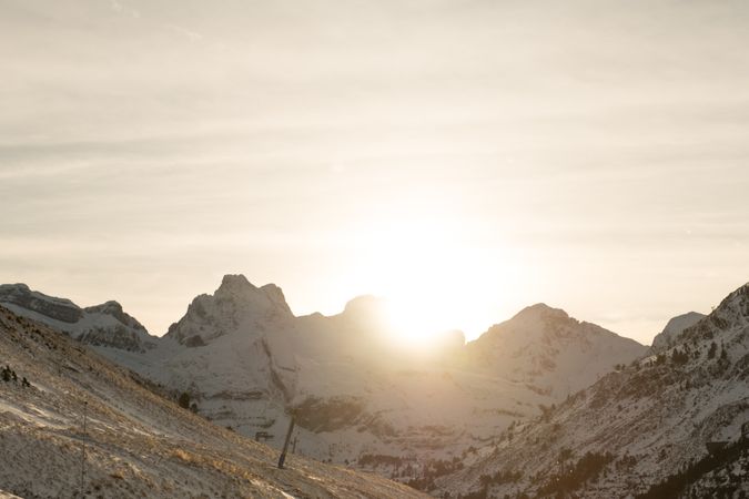Wonderful view of hills