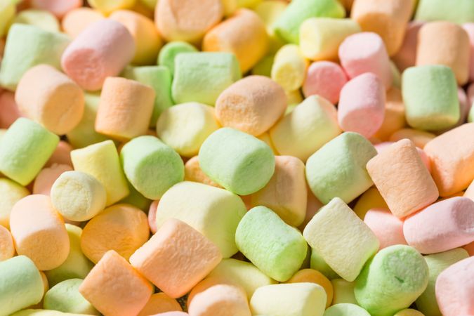 Fruity Organic Colored Rainbow Marshmallows
