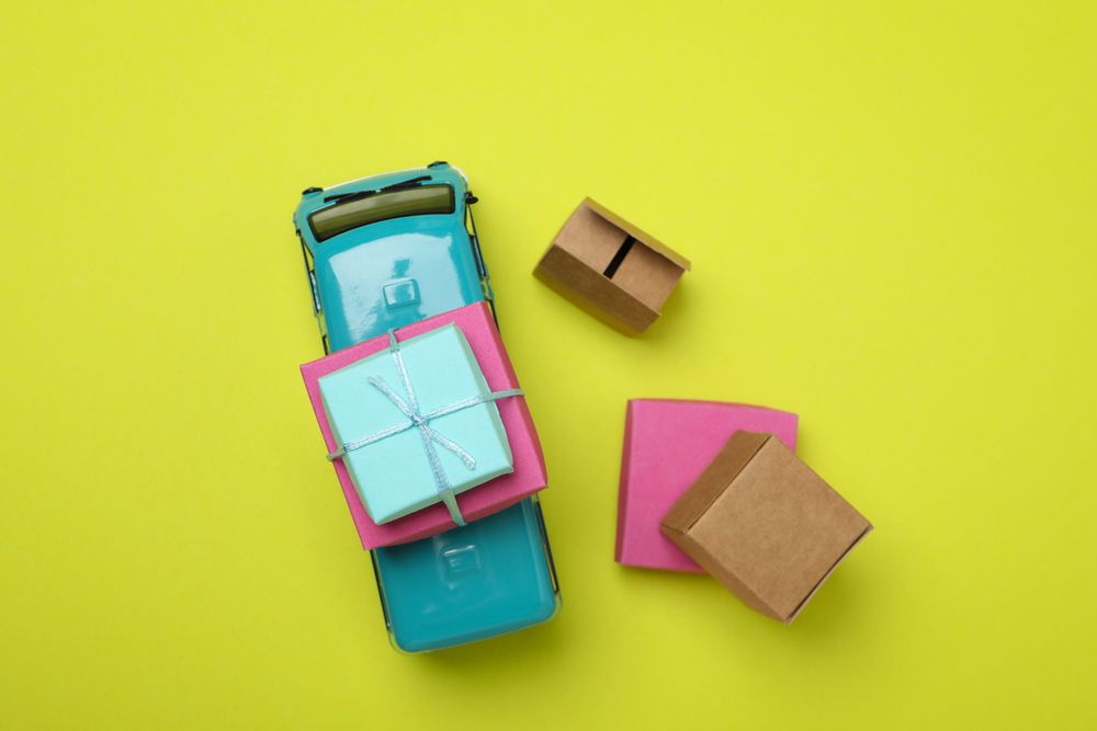 Concept of shopping, space for text