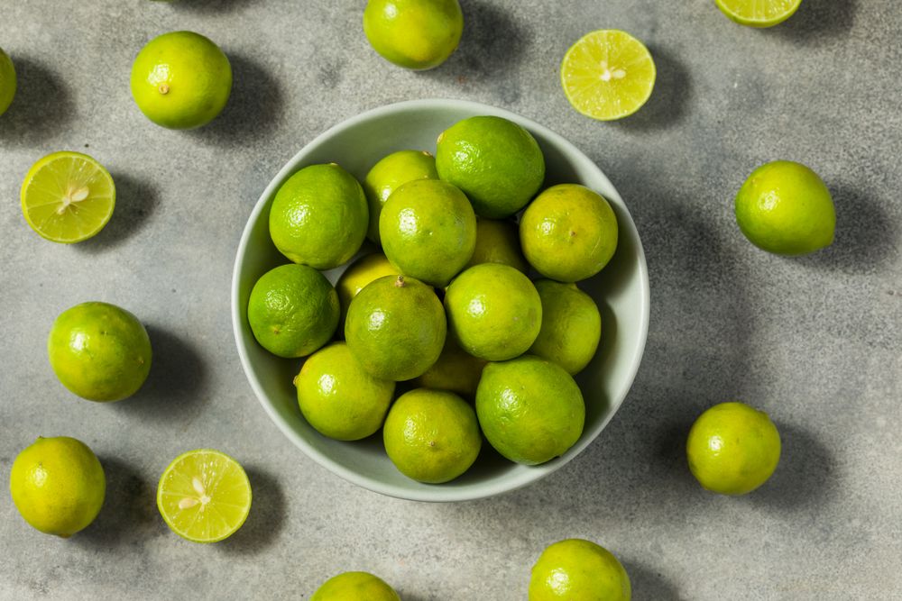Sour Organic Green Key Limes