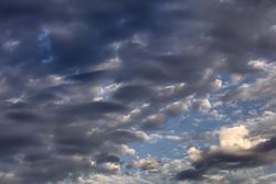 Dark and light cloudy sky background