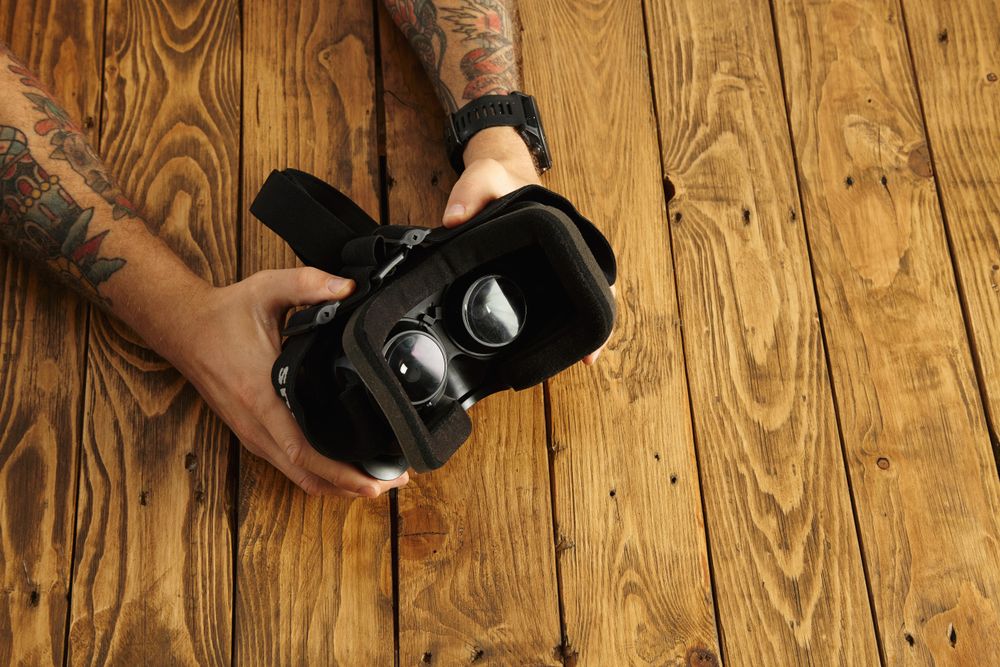 Presentation of new VR technology