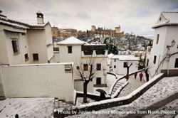 Snow storm during winter in Granada, Spain 4myDX4